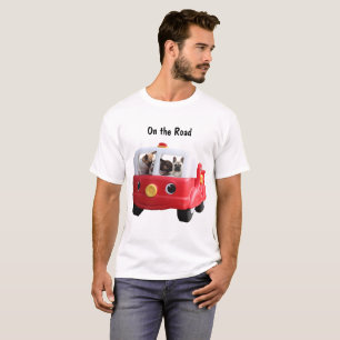 T-shirt Bouledogues français voiture Bouledogue français