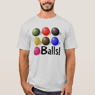 T-shirt Boules colorées de boules !