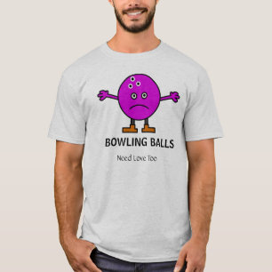 T-shirt Boules de bowling