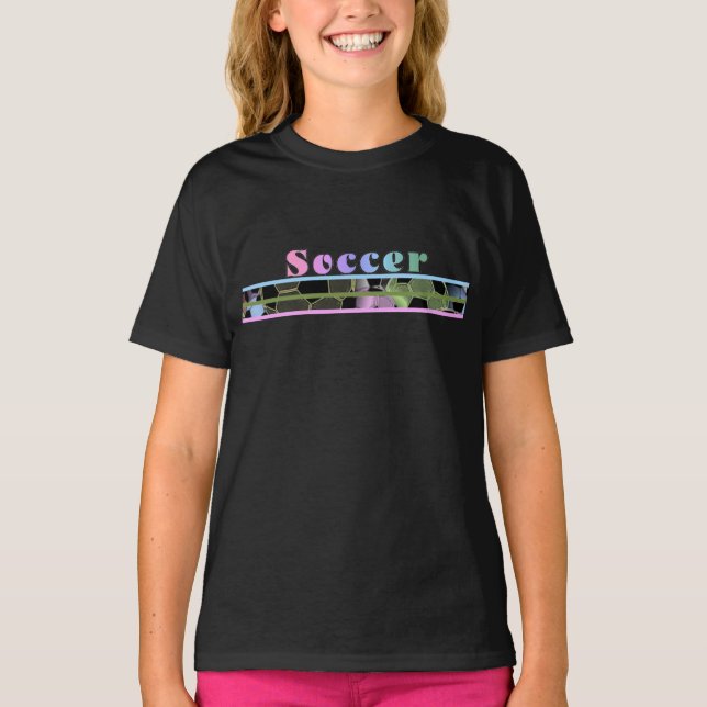 T-shirt Boules de couleur maillot de football (Devant)