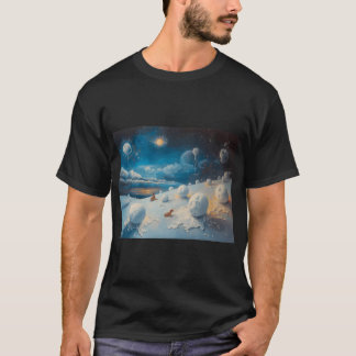 T-shirt Boules de neige surréalistes