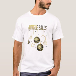 T-shirt boules de Noël amusantes