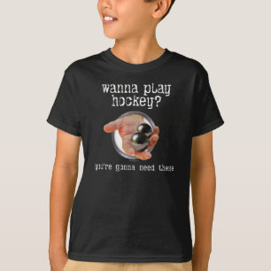 T-shirt Boules d'hockey