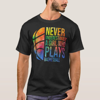T-shirt Boules Filles Ne Sous-Estiment Jamais Une Fille Qu