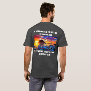 T-shirt Boulet de canon côtier de MSILSF la Californie