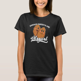 T-shirt Boulettes de Poulet Fast Food Recette Alimentaire 