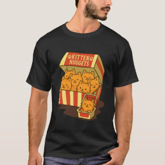 T-shirt Boulettes pour chaton Nourriture pour chat drôle