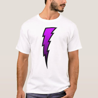 T-shirt Boulon de foudre pourpre