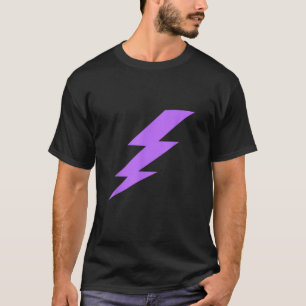 T-shirt Boulon de foudre violet