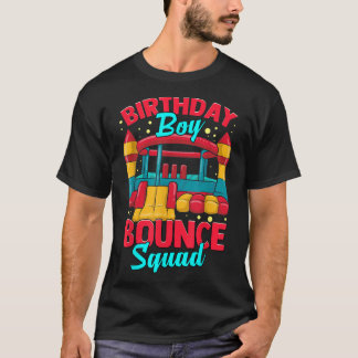 T-shirt Bounce Party Boys Anniversaire Maison Enfants Amis