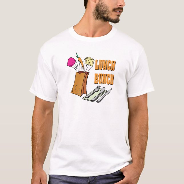 T-shirt bouquet de déjeuner (Devant)