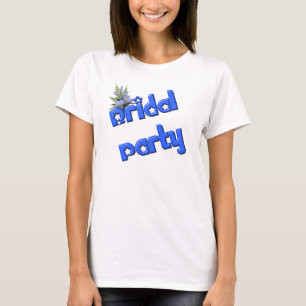 T-shirt Bouquet de fleurs de la fête de la mariée