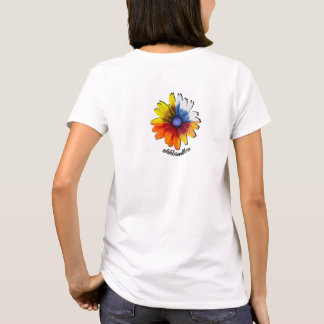 T-shirt Bouquet de jardin en boîte de fleurs