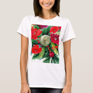 T-shirt Bouquet de Noël