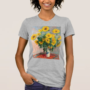 T-shirt Bouquet of Sunflowers by Monet Impressionist