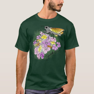 T-shirt Bouquet papillon