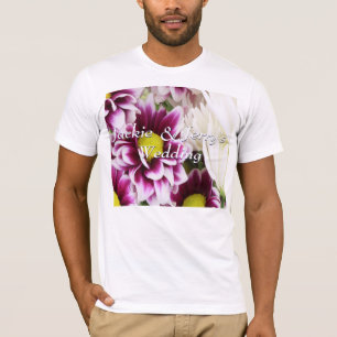 T-shirt Bouquet pourpre