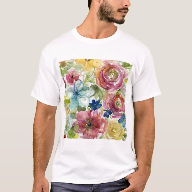 T-shirt Bouquet.tif assorti par HAZ05 (Devant)