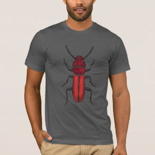 T-shirt Bousier rouge