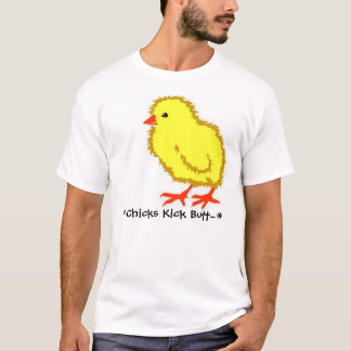 T-shirt Bout de coup-de-pied de poussins !