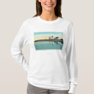 T-shirt Bout de fin de vue de Cape Cod de long point