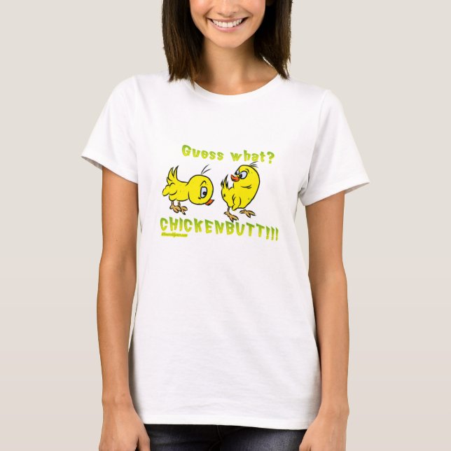 T-shirt Bout de poulet de Pâques (Devant)