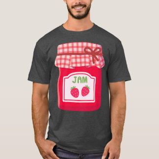 T-shirt Bouteille classique de confiture de fraise