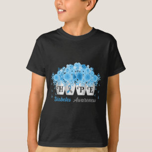 T-shirt Bouteilles de fleurs d'espoir Type 1 Journée de se