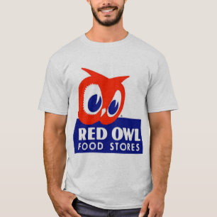 T-shirt Boutiques alimentaires de la Chouette rouge - Logo