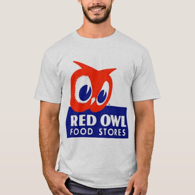T-shirt Boutiques alimentaires de la Chouette rouge - Logo (Devant)