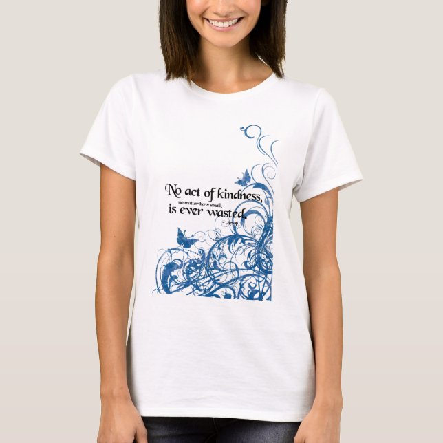 T-shirt bouton de bonté (Devant)