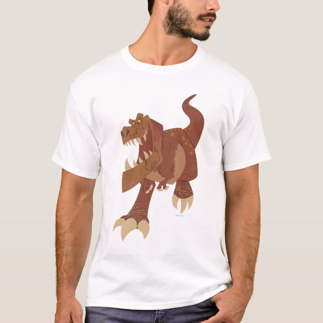 T-shirt Bouton de caractères (Devant)