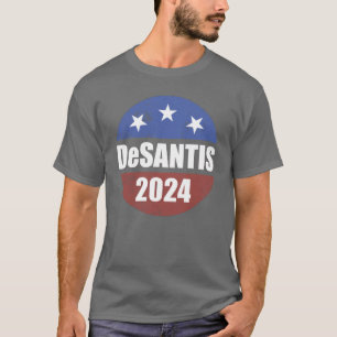 T-shirt Bouton d'élection de Desantis 2024 Faire de l'Amér