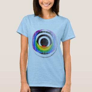T-shirt Bouton droit distressed.png d'allié