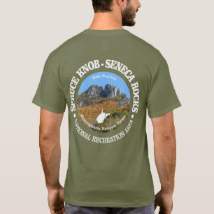 T-shirt Bouton impeccable - NRA de roches de Sénèque