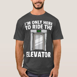 T-shirt Boutons de l'ascenseur Mécanicien-cadeau