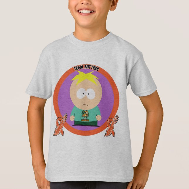 T-shirt Boutons d'équipe - Enfants (Devant)