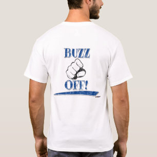 T-shirt Bouzz ! Bleu - arrière