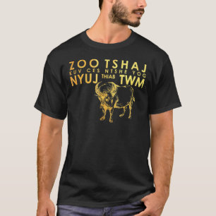 T-shirt Bovins Et Buffles D'eau Beaux Ou Magnifiques Hmong