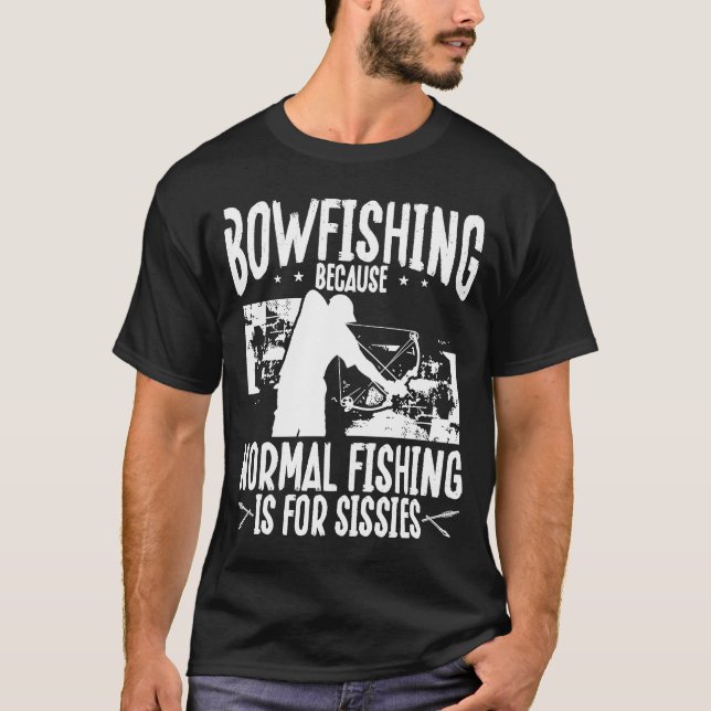 T-shirt BowFishing Bowhunter Fisherman Airboat Bow Hunter (Devant)