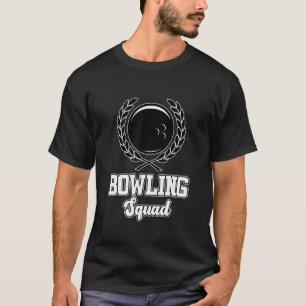 T-shirt Bowl Bowl Joueur Bowler entraîneur Sport Gra