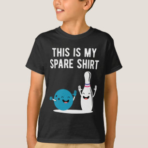 T-shirt Bowl Drôle C'Est Mon Spare Shirt Bowl S