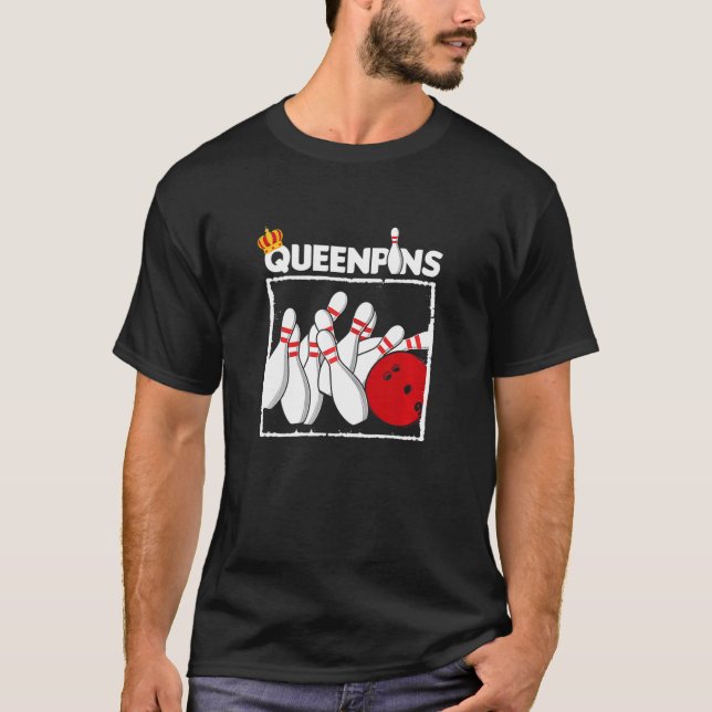 T-shirt Bowler Bowler Bowling Bowling Bowling Bowling (Devant)