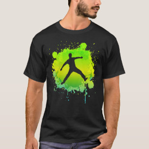 T-shirt Bowler de cricket pour Cricketer Retro Boys Cricke