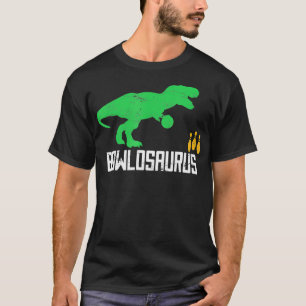 T-shirt Bowler Dinosaur Joueur Ball Pin