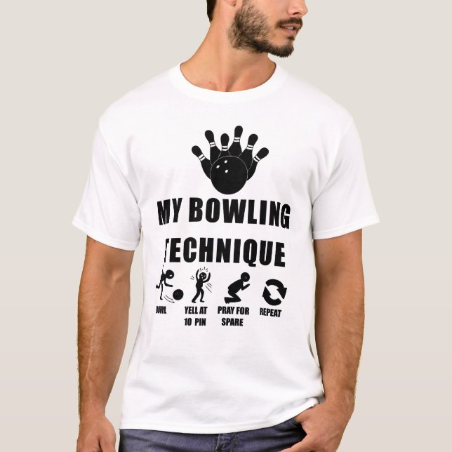 T-shirt bowling (Devant)