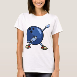 T-shirt Bowling Ball Gip Pin Hommes Femmes Jeunes Maman To