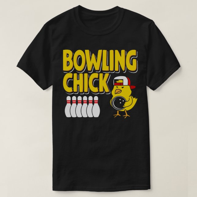 T-shirt Bowling Chick (Design devant)