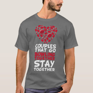 T-shirt Bowling Couple T