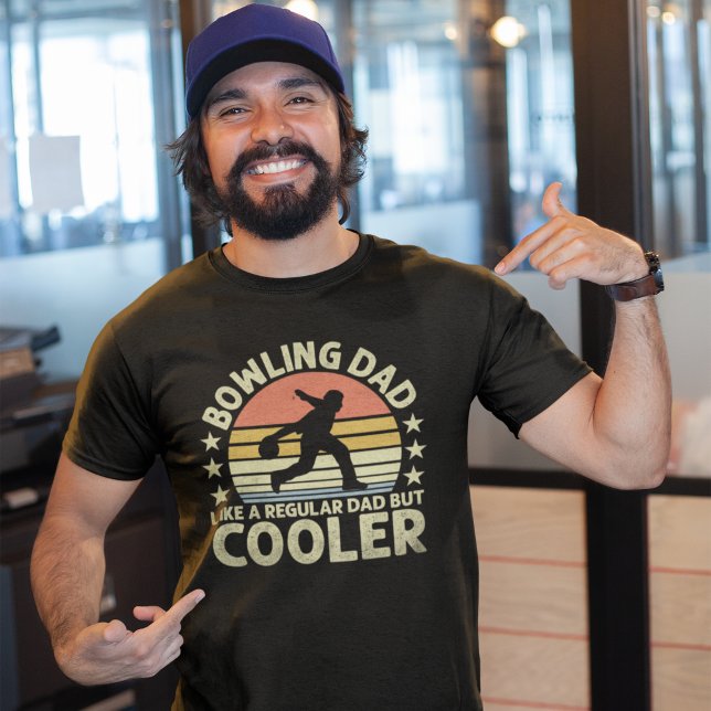 T-shirt Bowling Dad Fun Bowling (Créateur téléchargé)